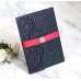 Square Business Invitation Card Laser Holiday Greeting Card Rose Card